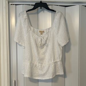 Michael Michael Kors white top